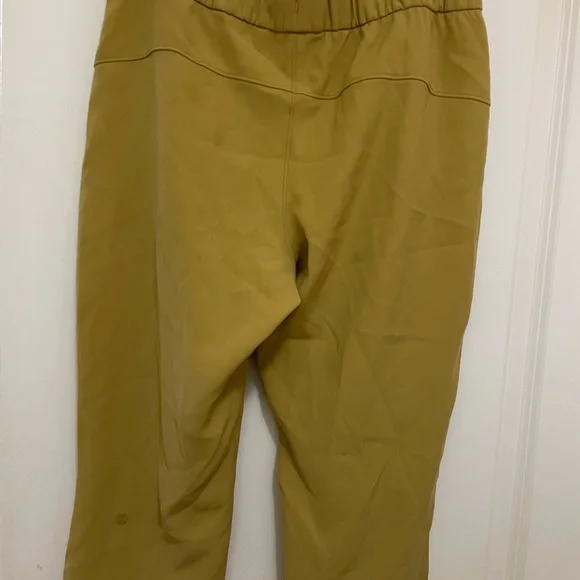 Lululemon Athletica Mustard Yellow Sweatpants Relaxed Fit - Picture 4 of 6